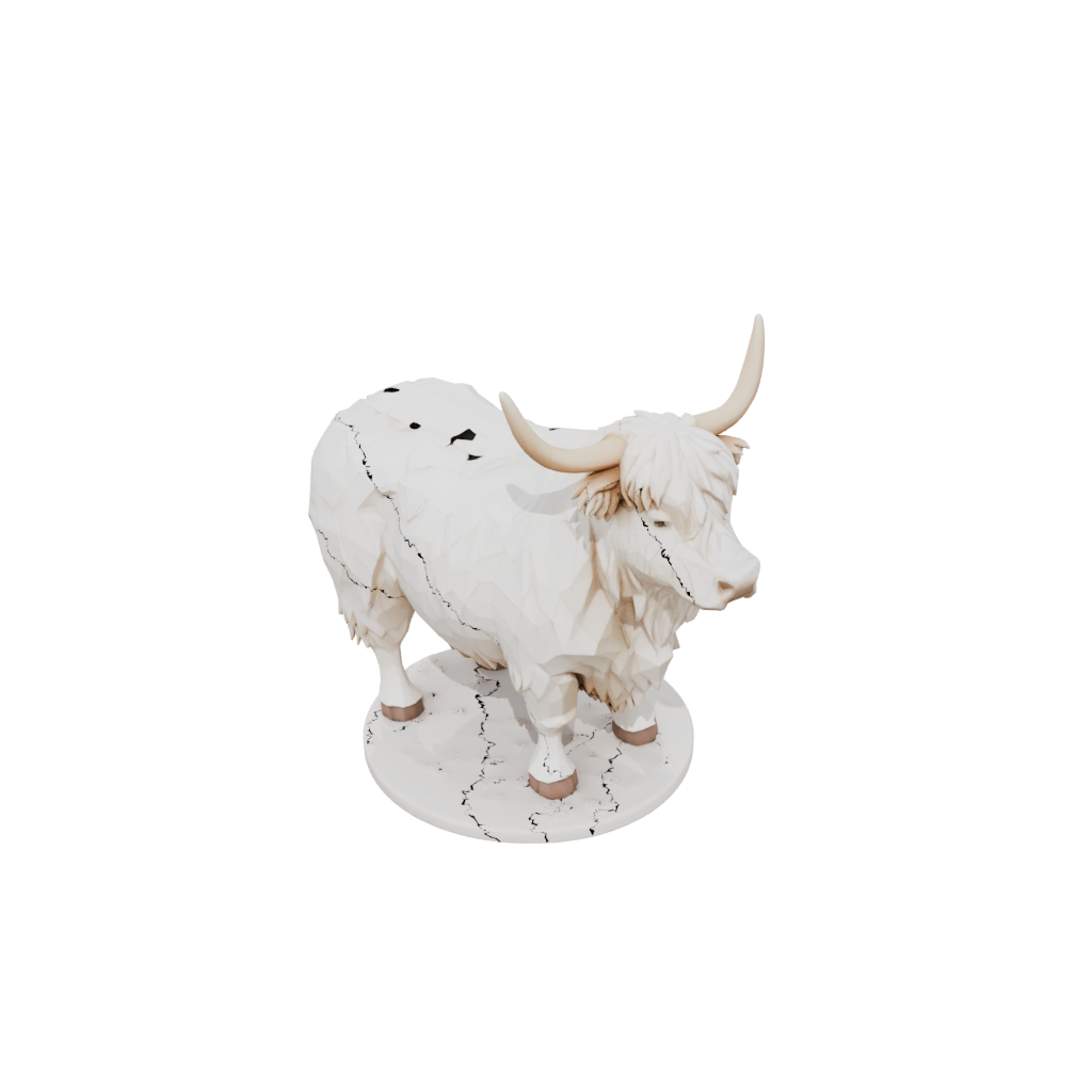 Holiday Geo Flexi Highland Cow
