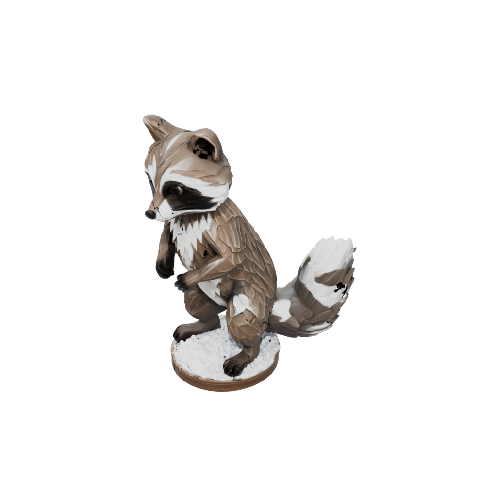Holiday Geo Flexi Raccoon