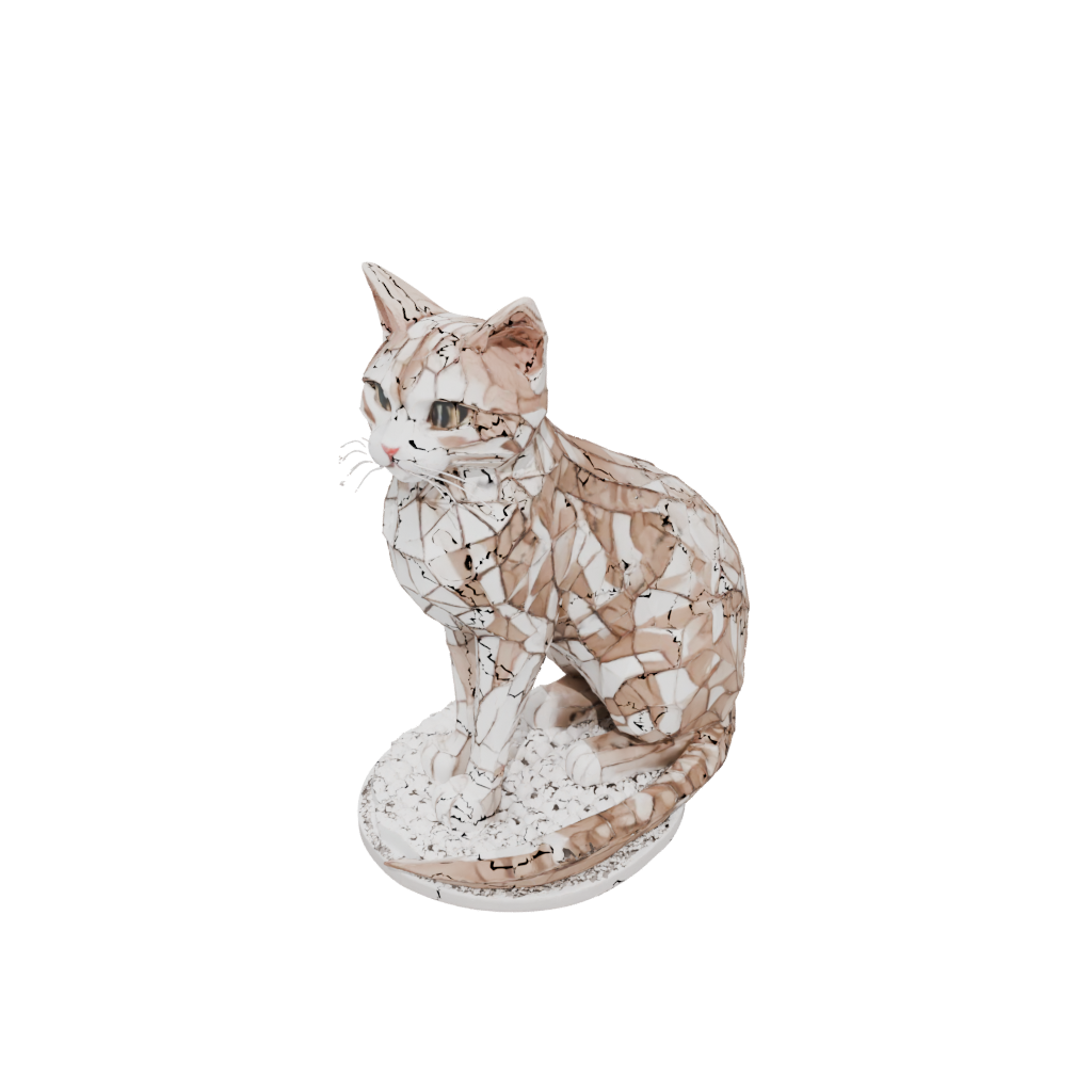 Holiday Geo Flexi Tabby Cat