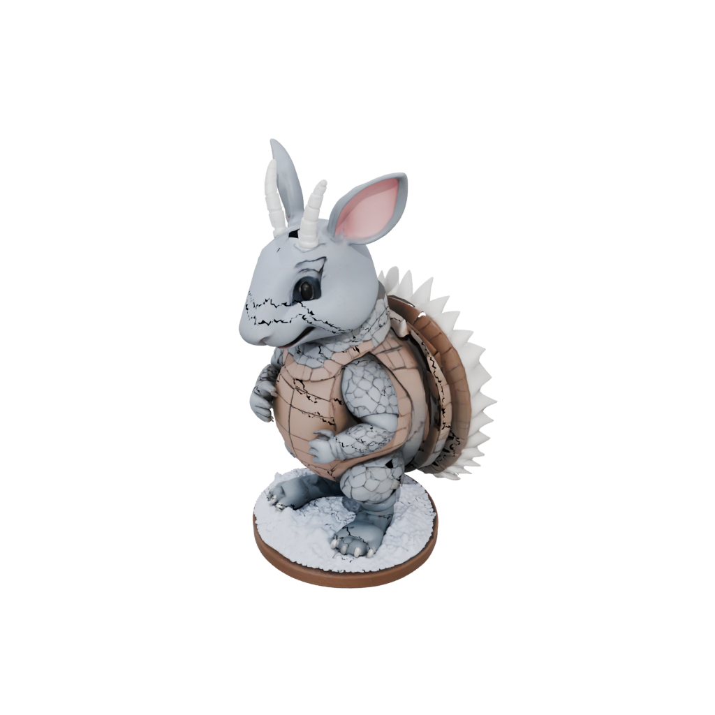 Holiday Kawaii Flexi Armadillo