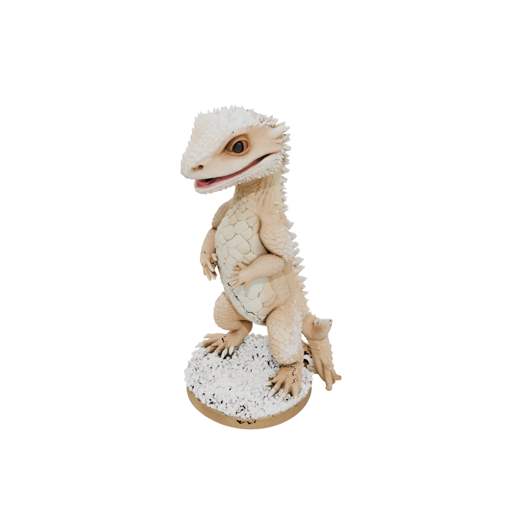 Holiday Kawaii Flexi Bearded Dragon