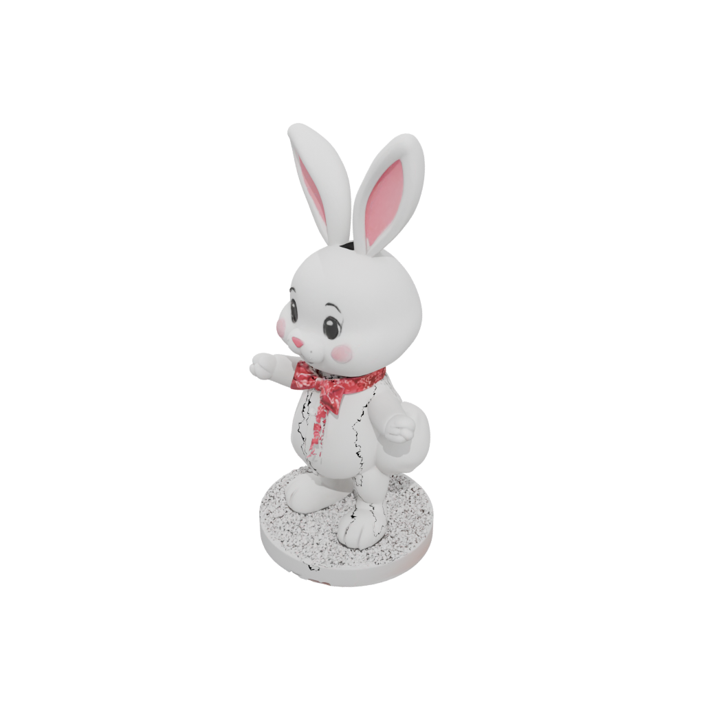 Holiday Kawaii Flexi Bunny Rabbit