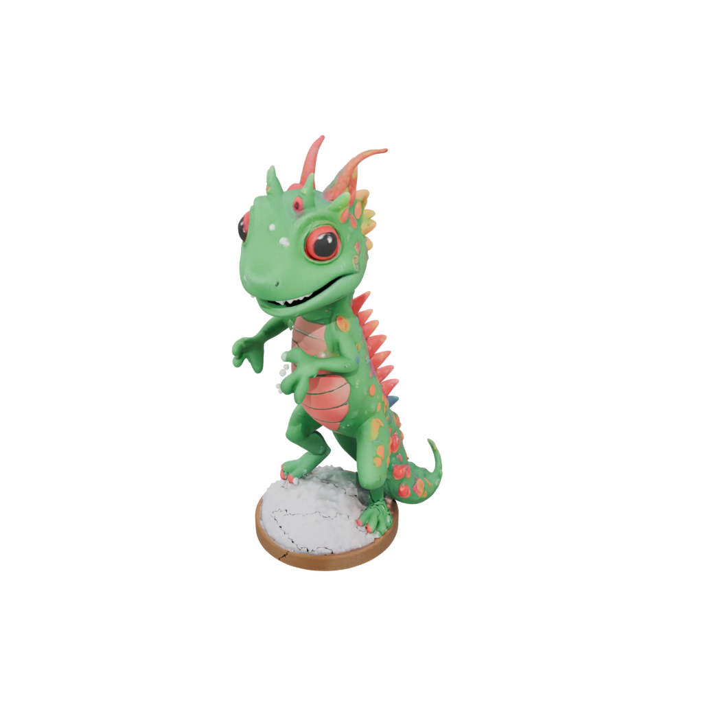 Holiday Kawaii Flexi Chameleon