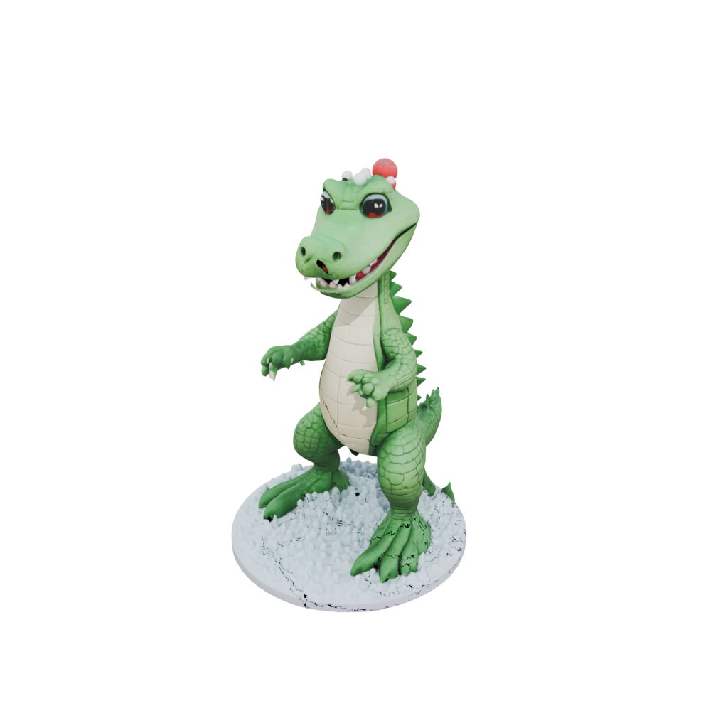 Holiday Kawaii Flexi Crocodile