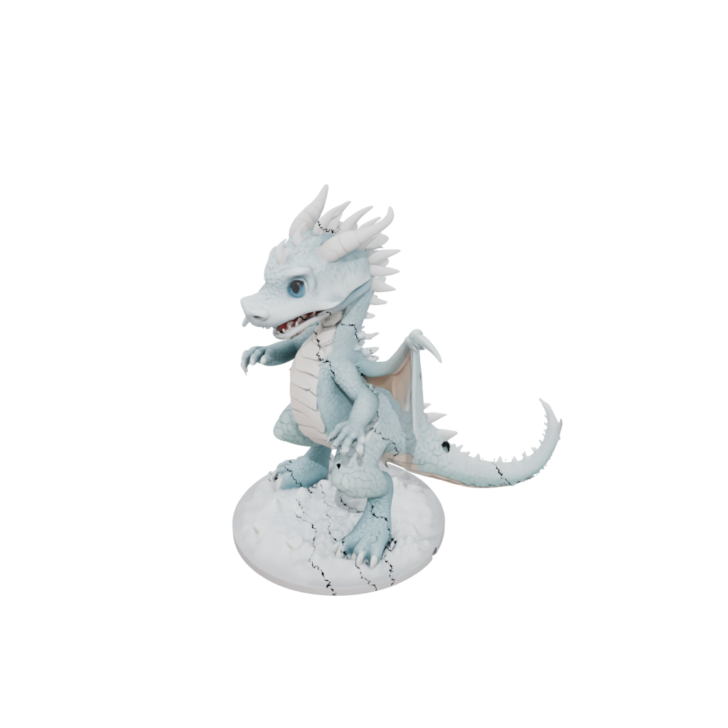 Holiday Kawaii Flexi Dragon