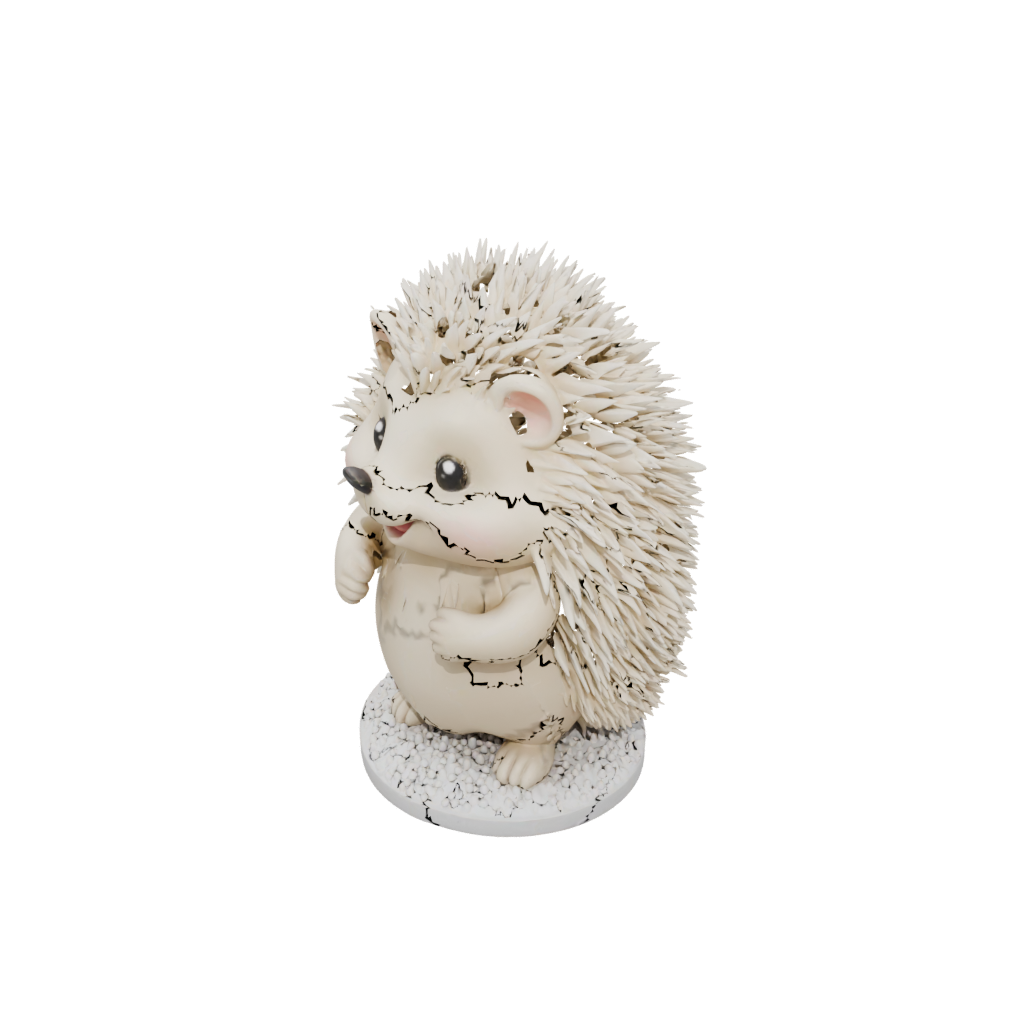 Holiday Kawaii Flexi Hedgehog