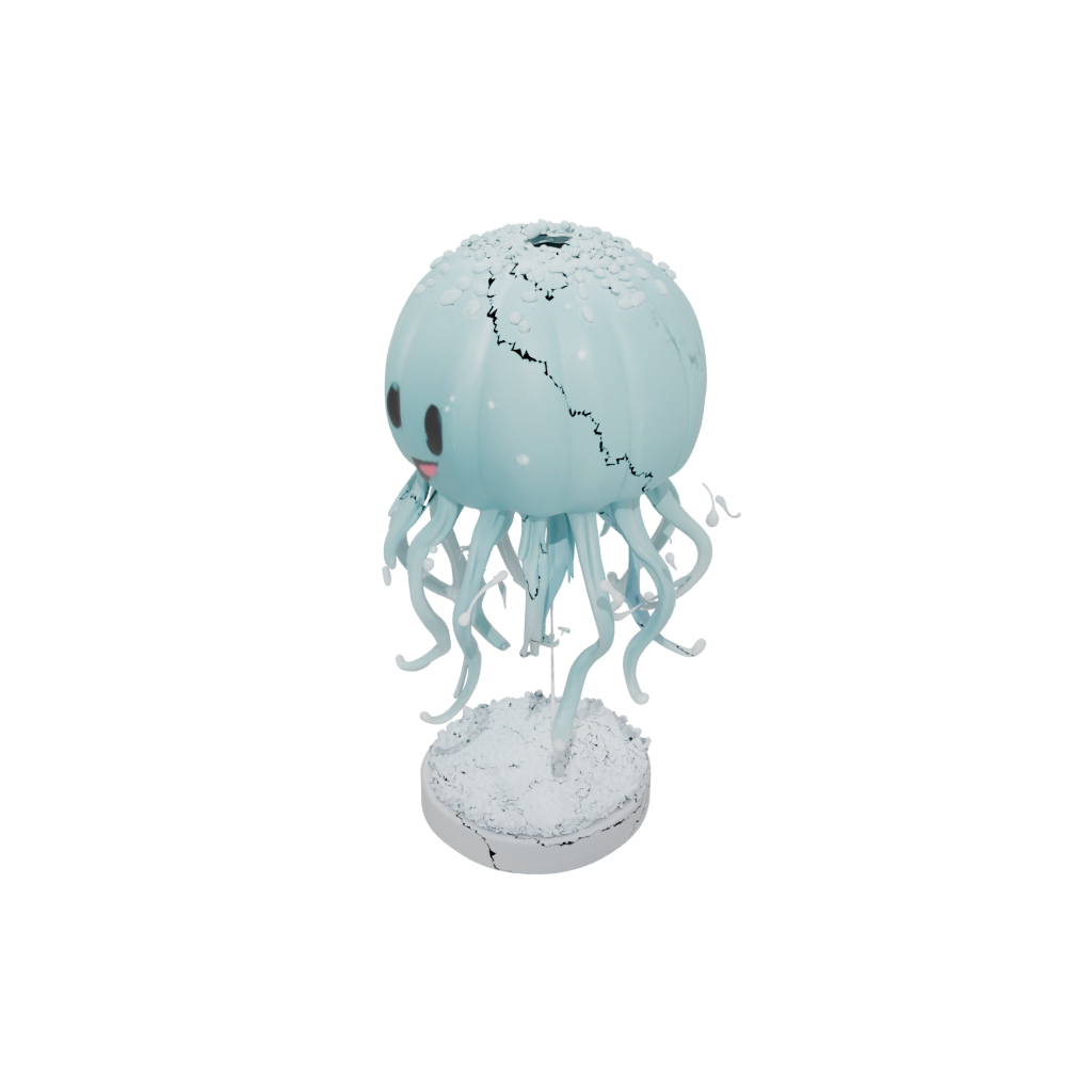 Holiday Kawaii Flexi Jellyfish