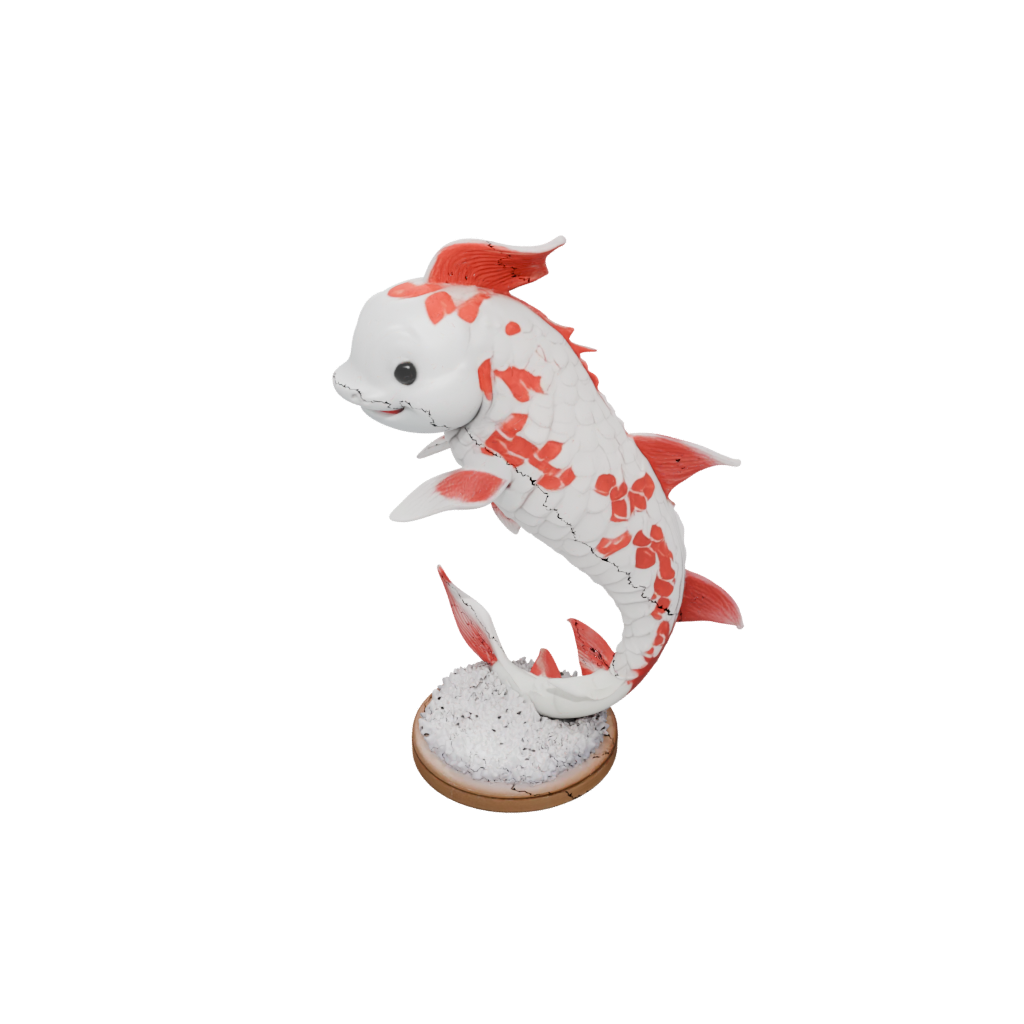 Holiday Kawaii Flexi Koi Fish