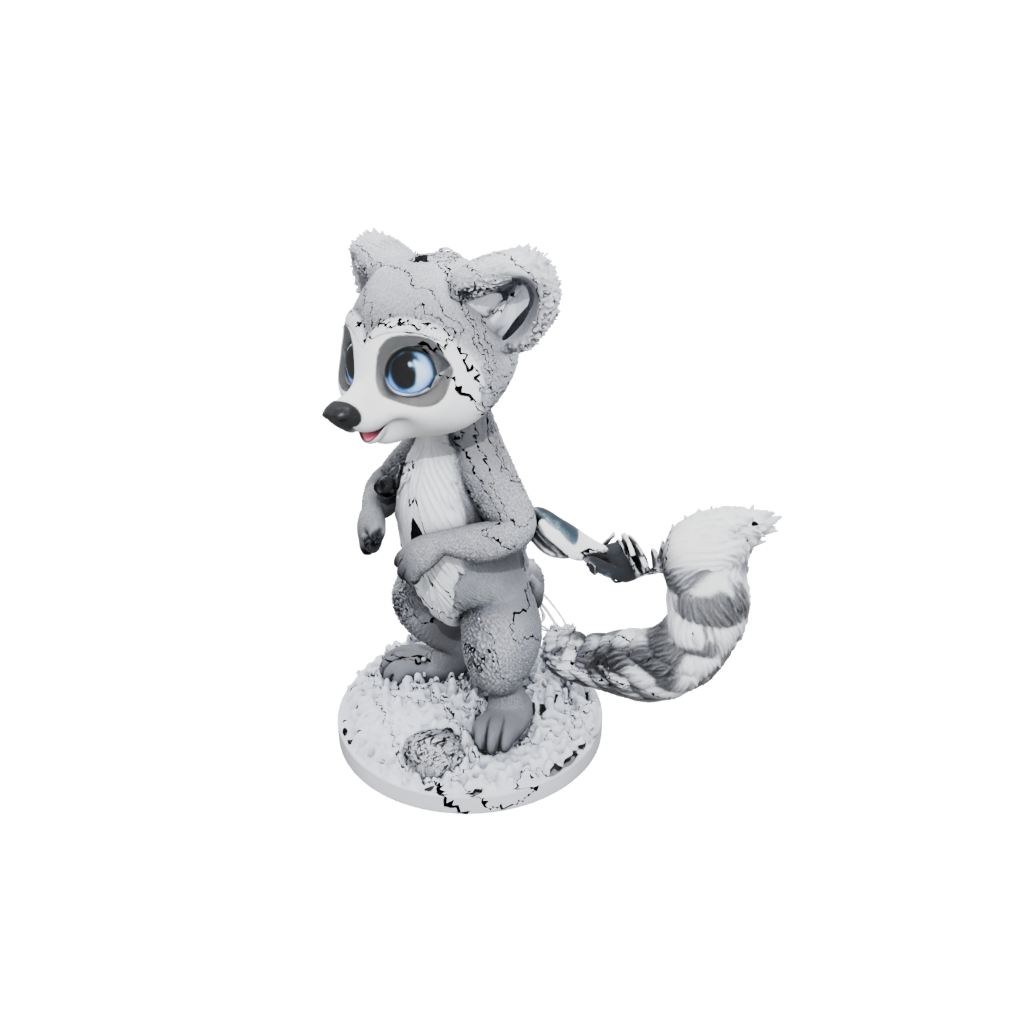 Holiday Kawaii Flexi Lemur