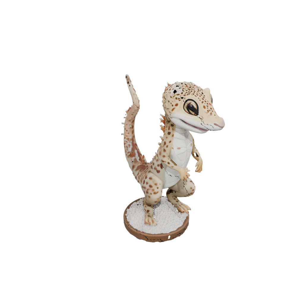 Holiday Kawaii Flexi Leopard Gecko