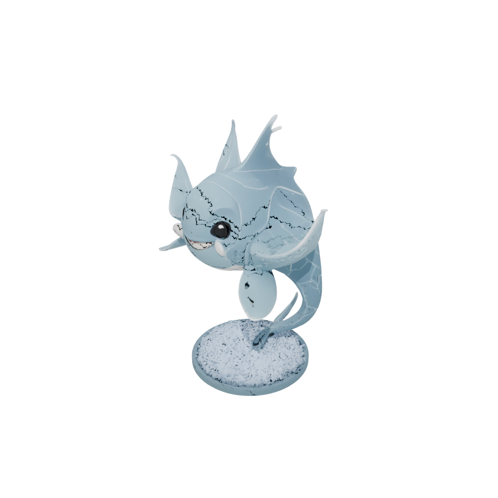 Holiday Kawaii Flexi Manta Ray