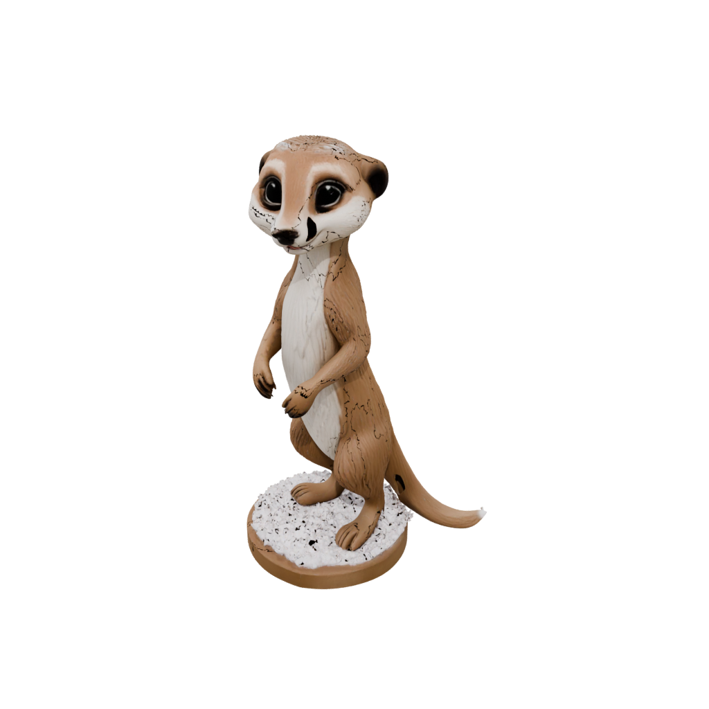 Holiday Kawaii Flexi Meerkat