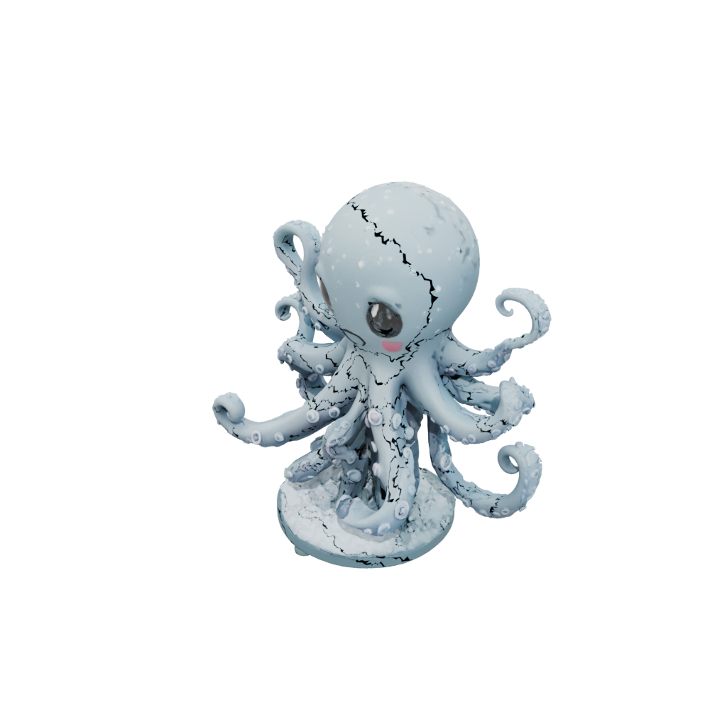 Holiday Kawaii Flexi Octopus