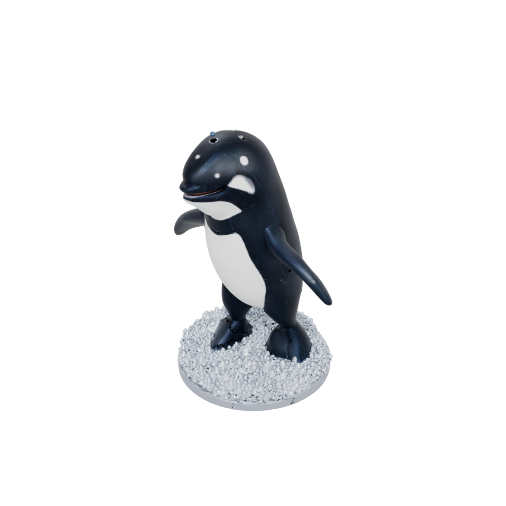 Holiday Kawaii Flexi Orca Whale
