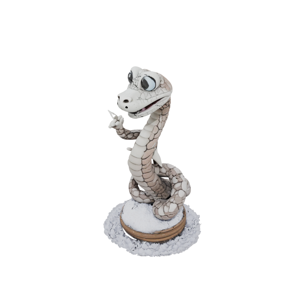 Holiday Kawaii Flexi Rattlesnake
