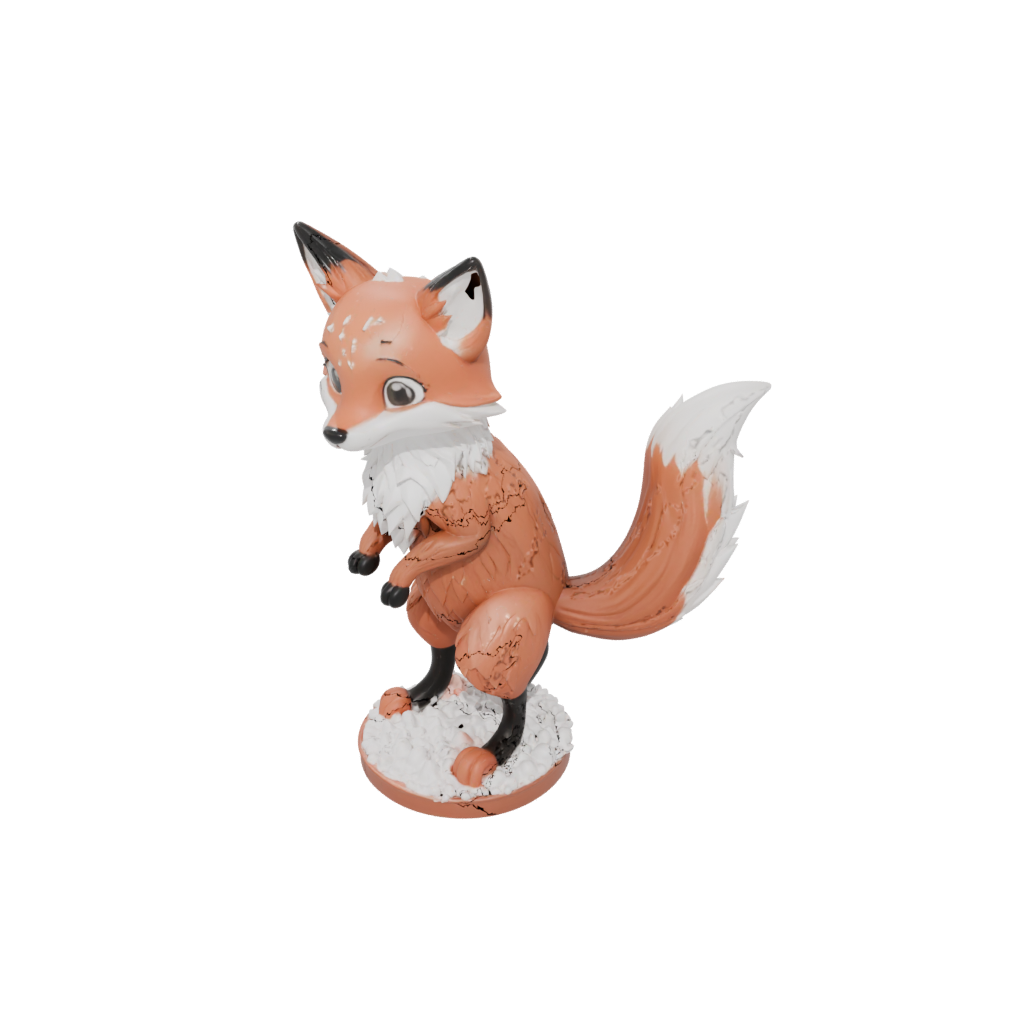 Holiday Kawaii Flexi Red Fox