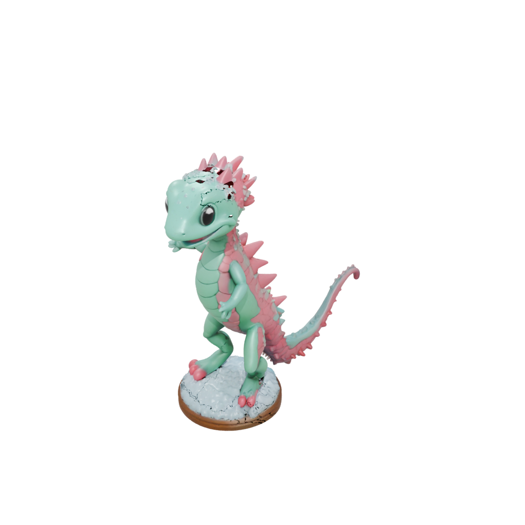 Holiday Kawaii Flexi Salamander