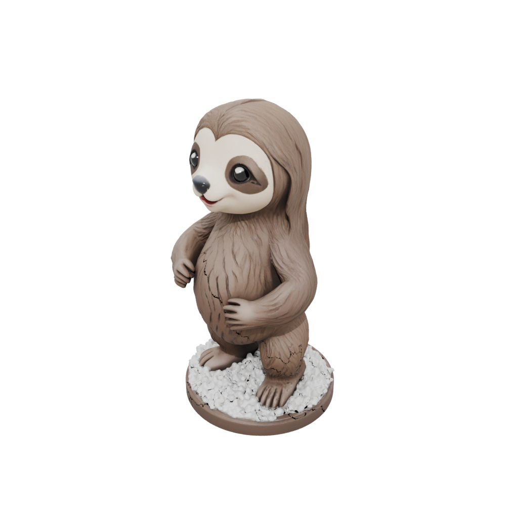 Holiday Kawaii Flexi Sloth