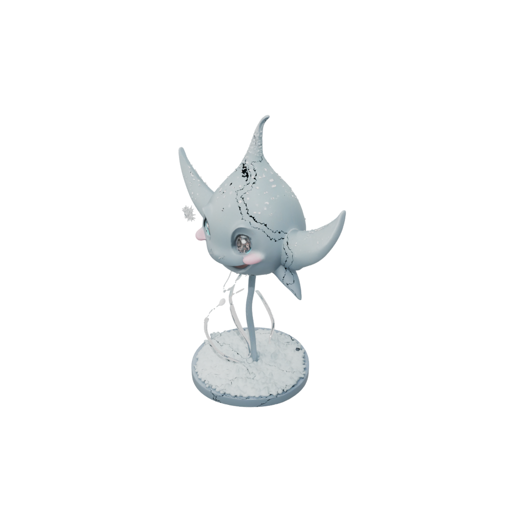 Holiday Kawaii Flexi Stingray