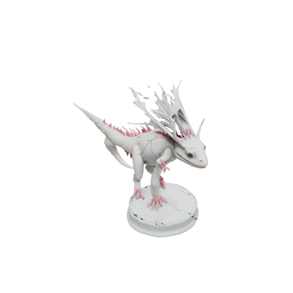 Holiday Realistic Flexi Axolotl