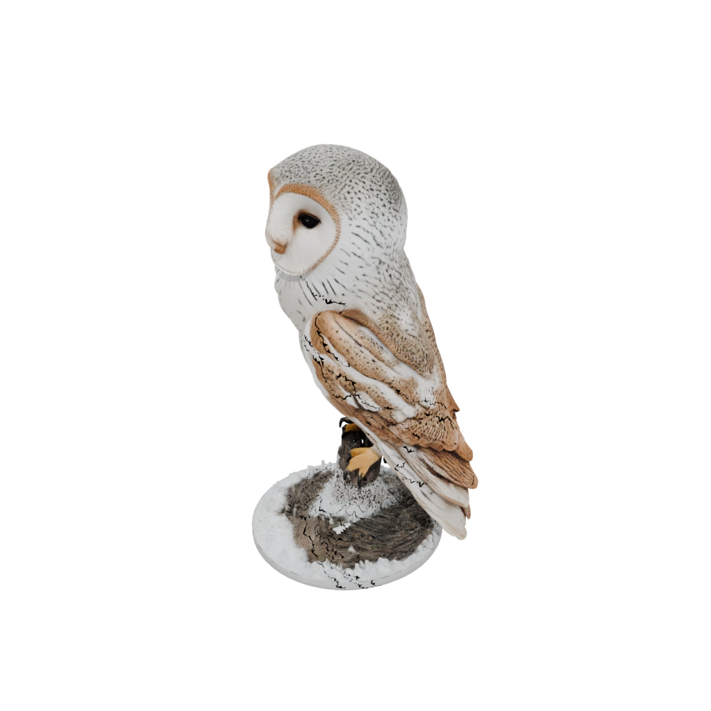 Holiday Realistic Flexi Barn Owl