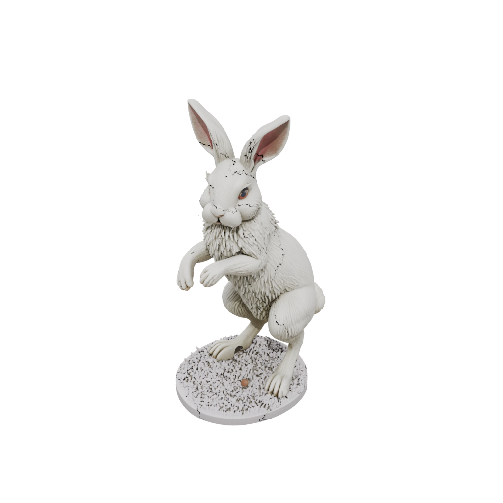 Holiday Realistic Flexi Bunny Rabbit