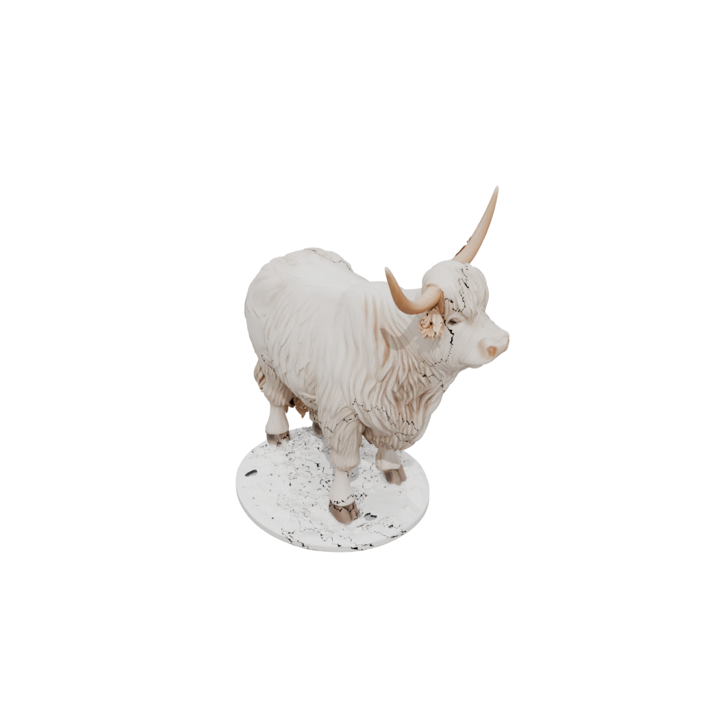 Holiday Realistic Flexi Highland Cow