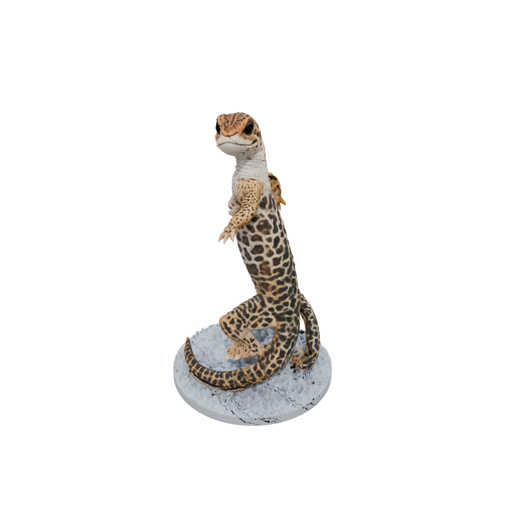 Holiday Realistic Flexi Leopard Gecko