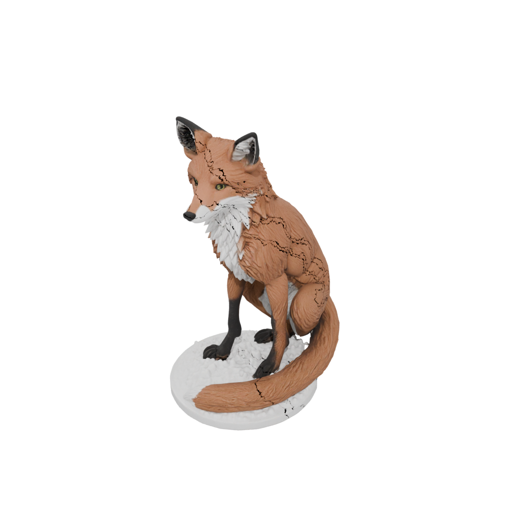 Holiday Realistic Flexi Red Fox