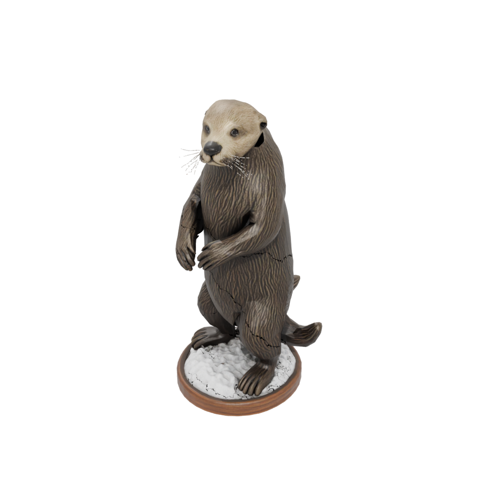 Holiday Realistic Flexi Sea Otter