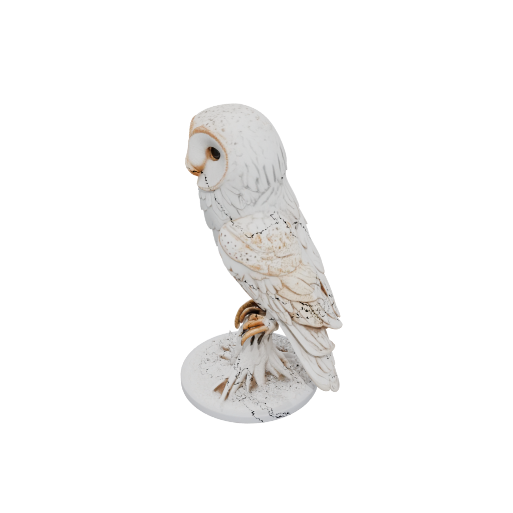 Holiday Skeleton Flexi Barn Owl