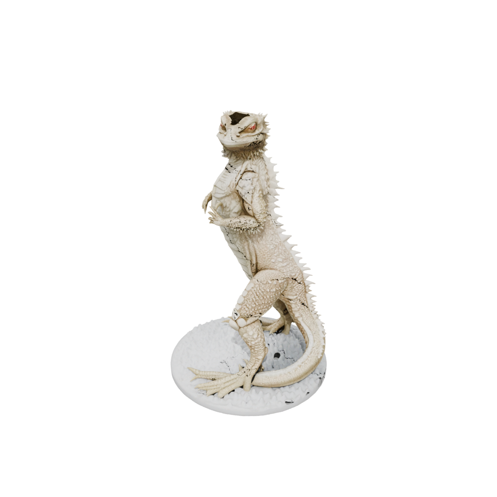 Holiday Skeleton Flexi Bearded Dragon
