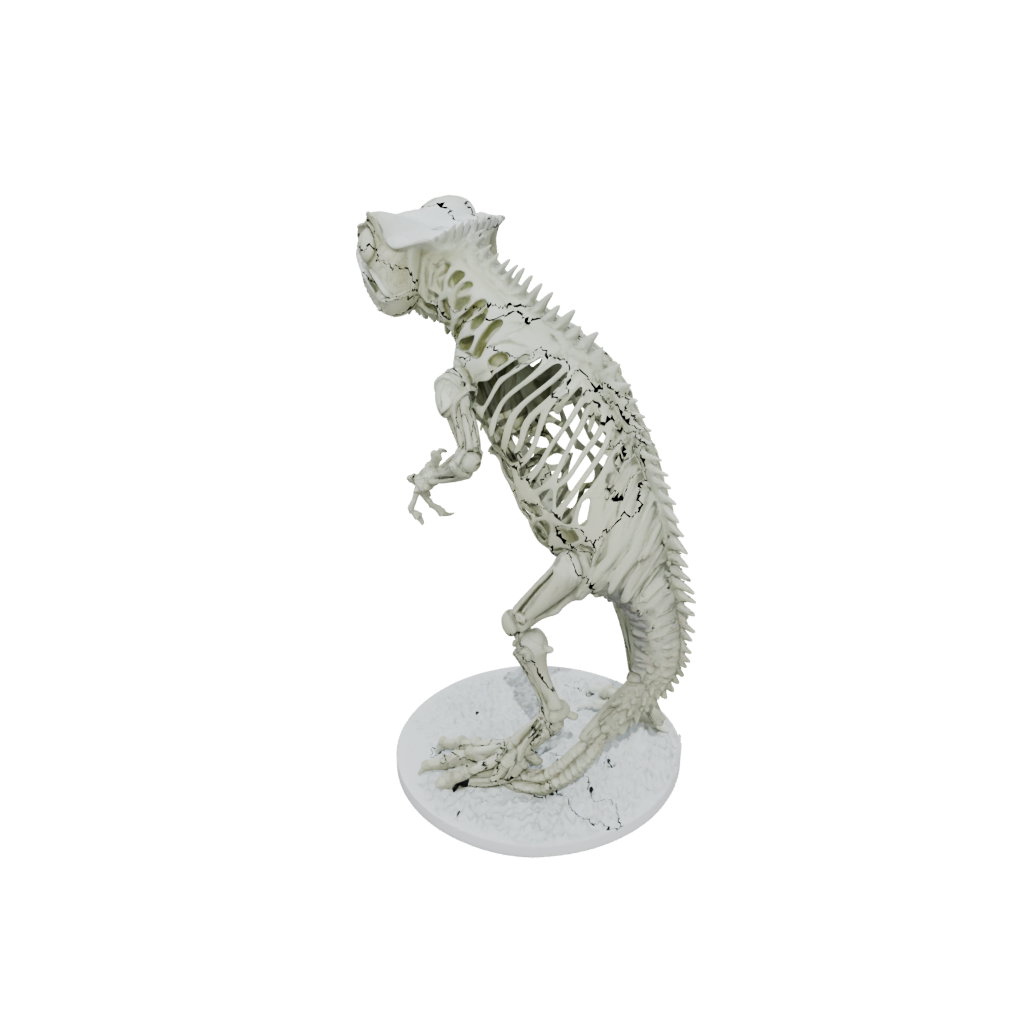 Holiday Skeleton Flexi Chameleon