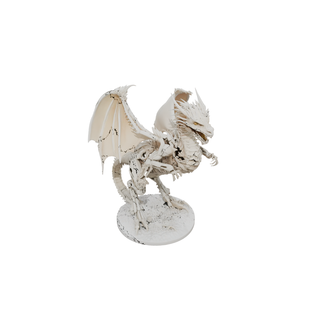 Holiday Skeleton Flexi Dragon