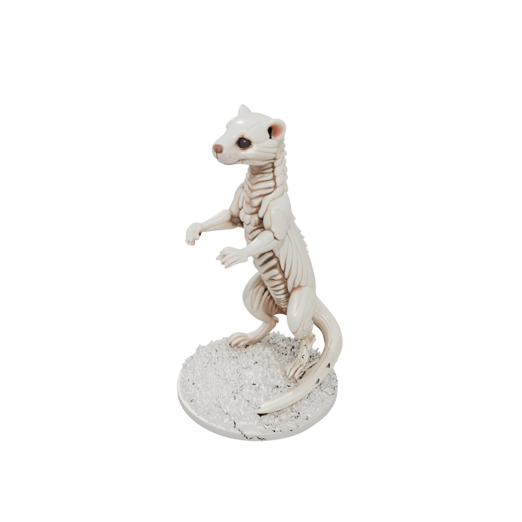 Holiday Skeleton Flexi Ferret