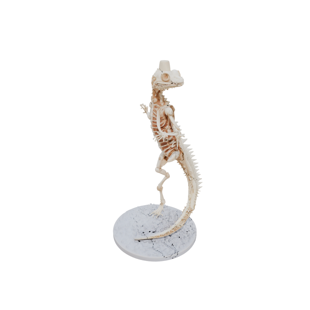 Holiday Skeleton Flexi Gecko