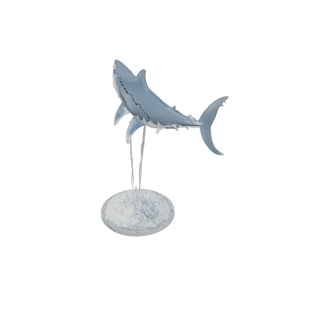 Holiday Skeleton Flexi Great White Shark