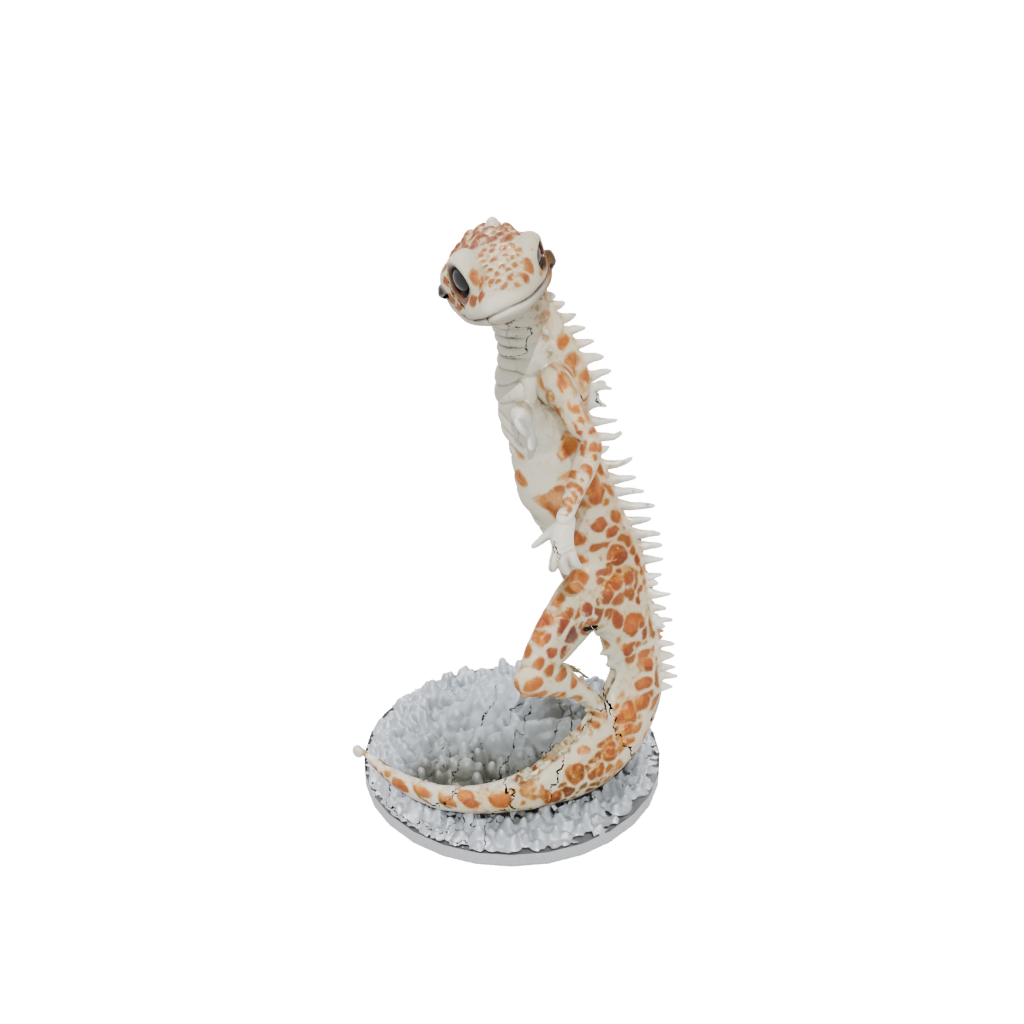 Holiday Skeleton Flexi Leopard Gecko