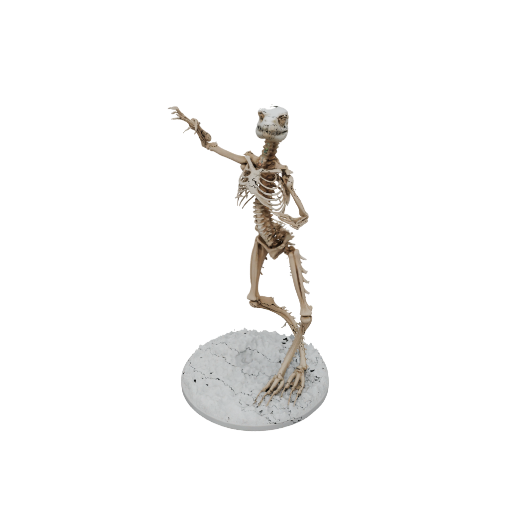 Holiday Skeleton Flexi Newt