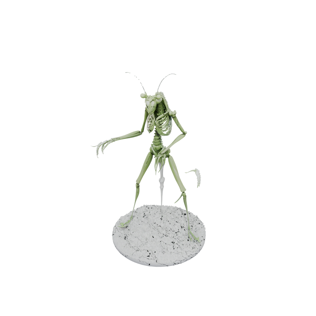 Holiday Skeleton Flexi Praying Mantis