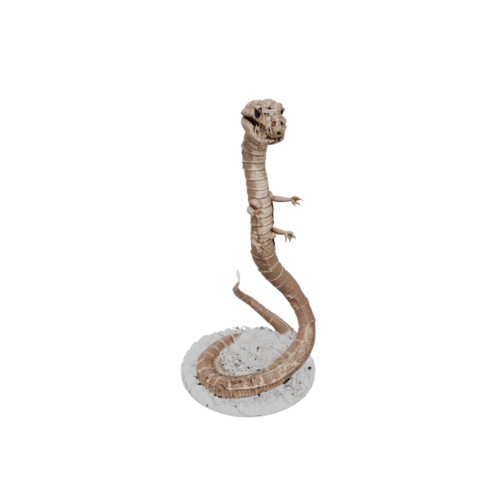 Holiday Skeleton Flexi Rattlesnake