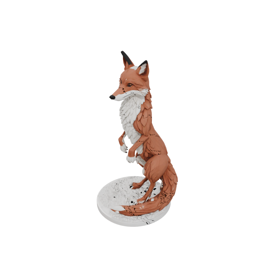 Holiday Skeleton Flexi Red Fox