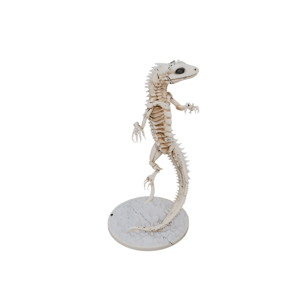Holiday Skeleton Flexi Salamander