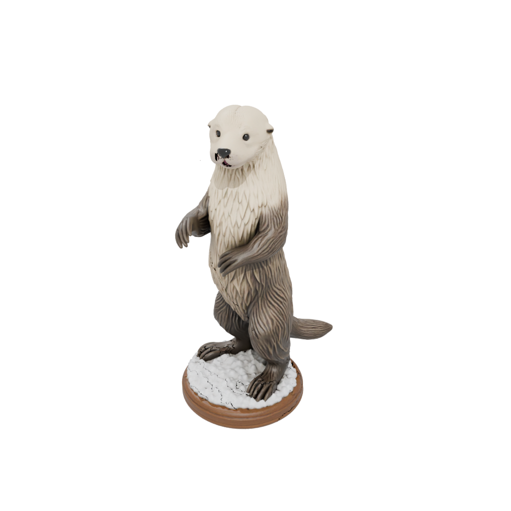 Holiday Skeleton Flexi Sea Otter
