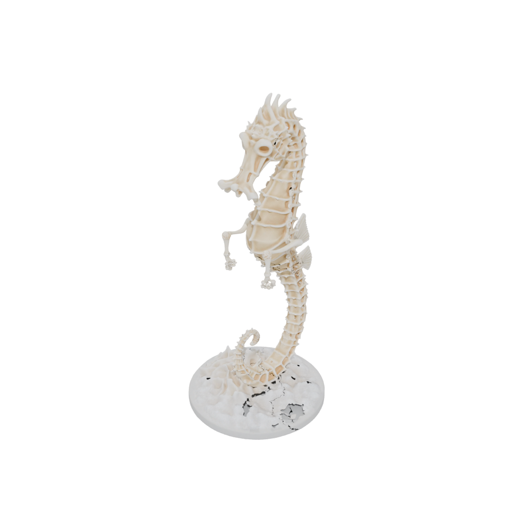 Holiday Skeleton Flexi Seahorse