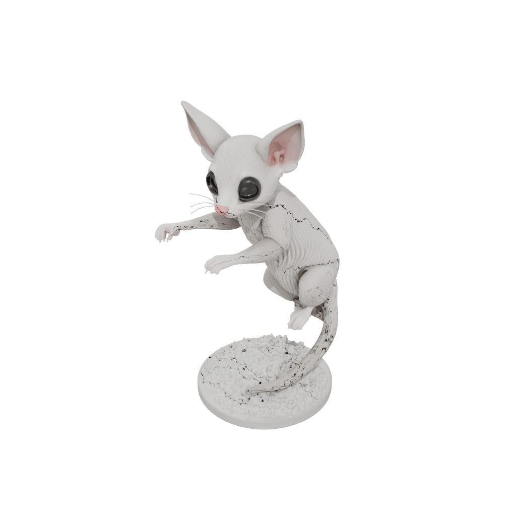 Holiday Skeleton Flexi Sugar Glider