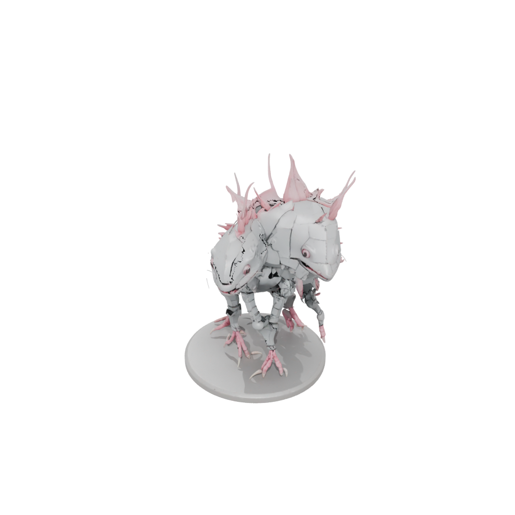 Jumbo Armored Flexi Axolotl