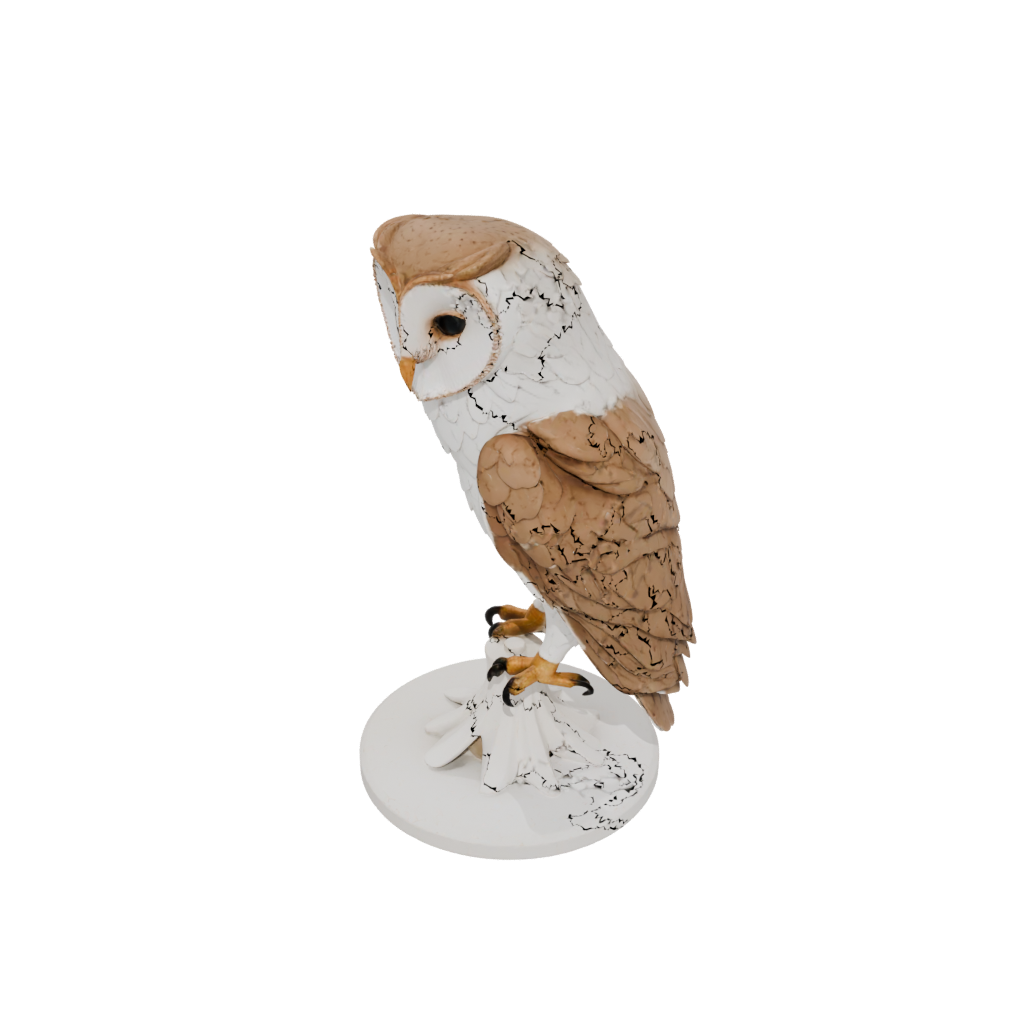 Jumbo Armored Flexi Barn Owl