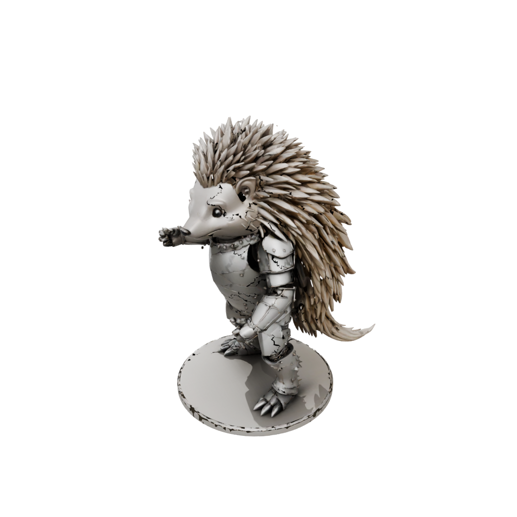 Jumbo Armored Flexi Hedgehog