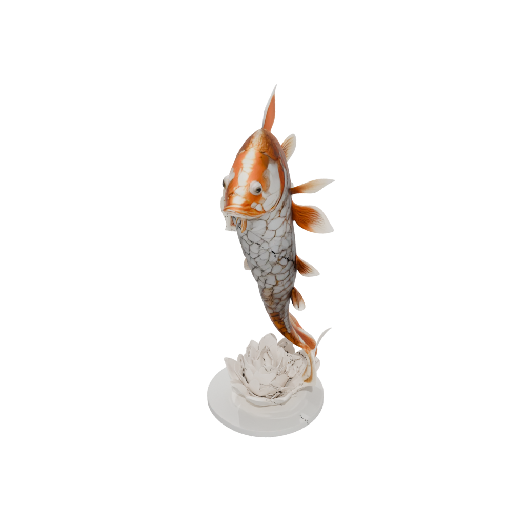 Jumbo Armored Flexi Koi Fish